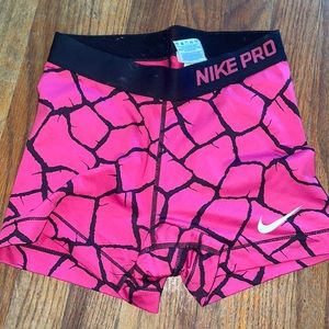 Pink Nike pros